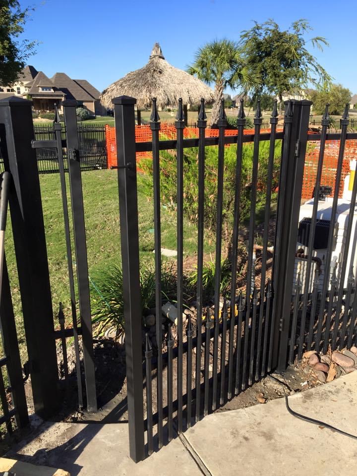 Wrought-Iron Pedestrian Gate