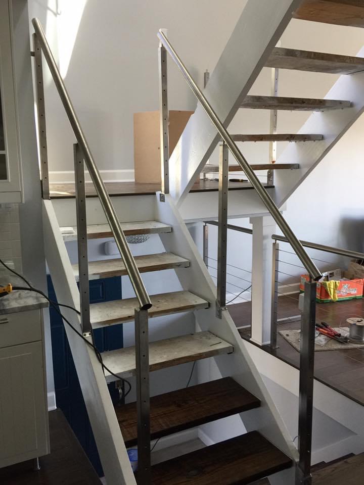 TIG-Welded Stainless Steel Railing