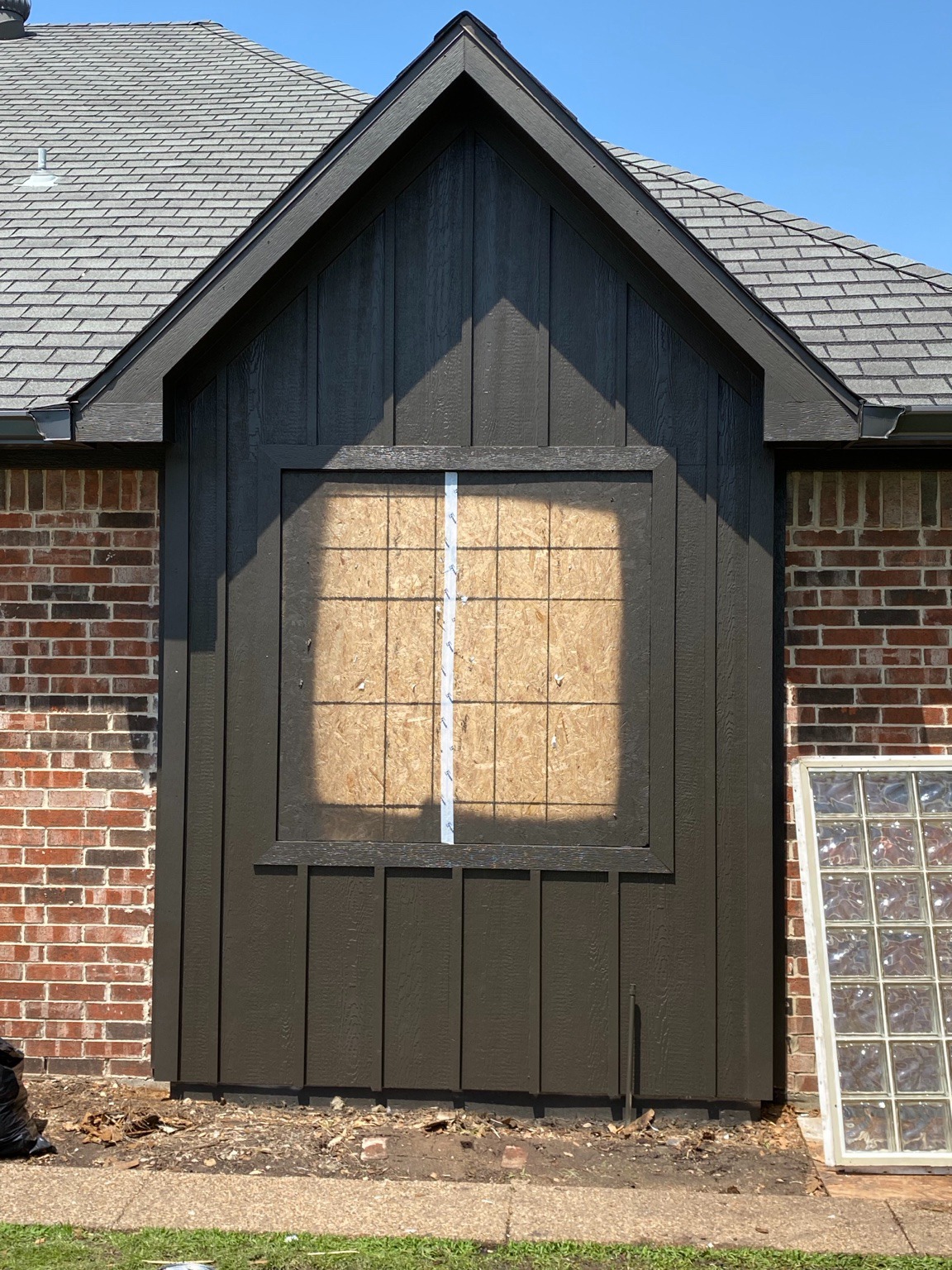 Window Removal & Custom Board-and-Batten