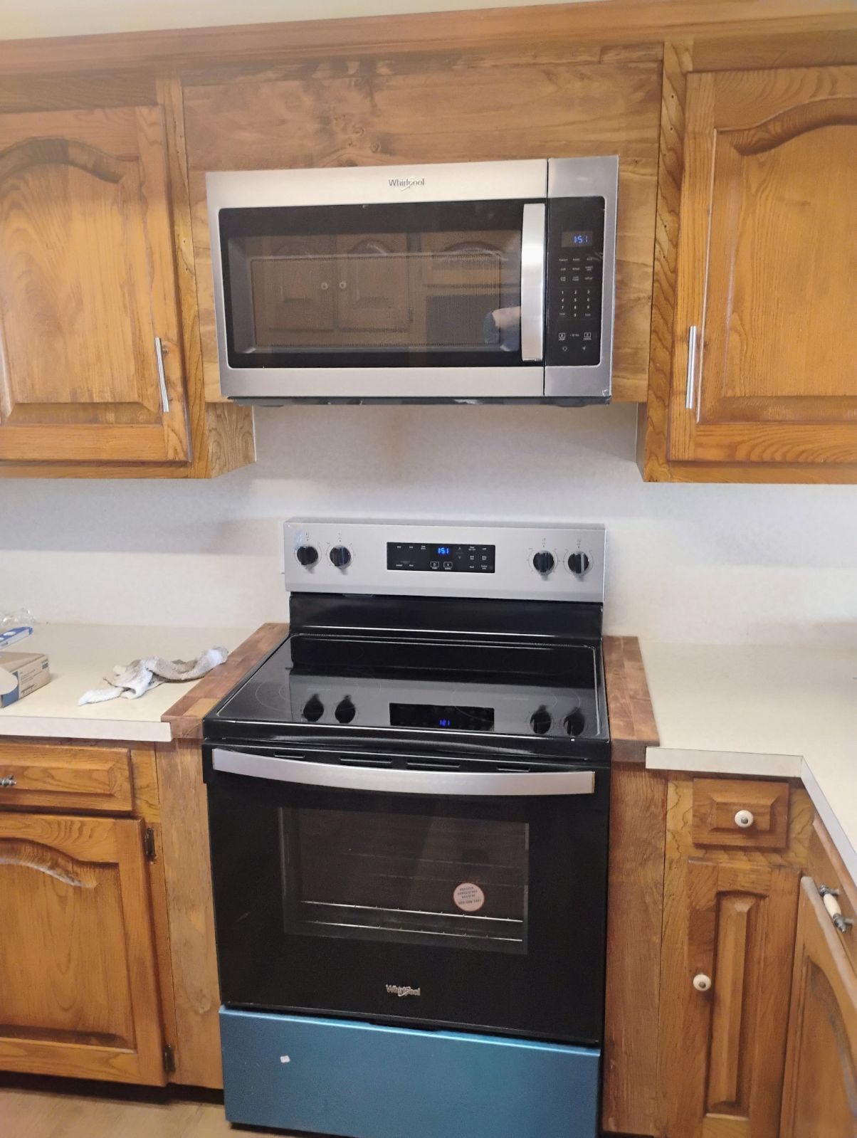 Kitchen Appliance & Cabinet Modification