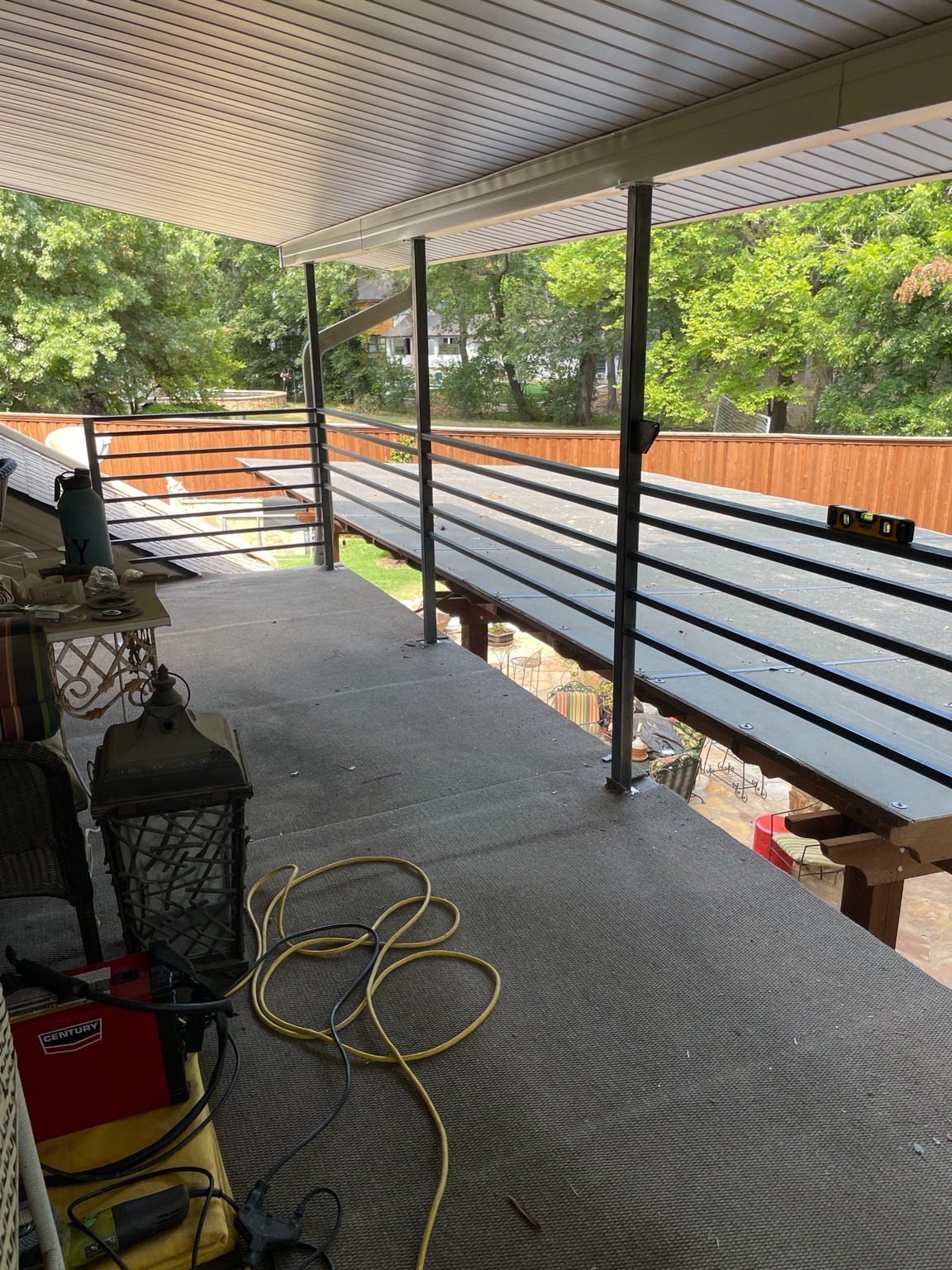 Custom Horizontal Steel Balcony Railing