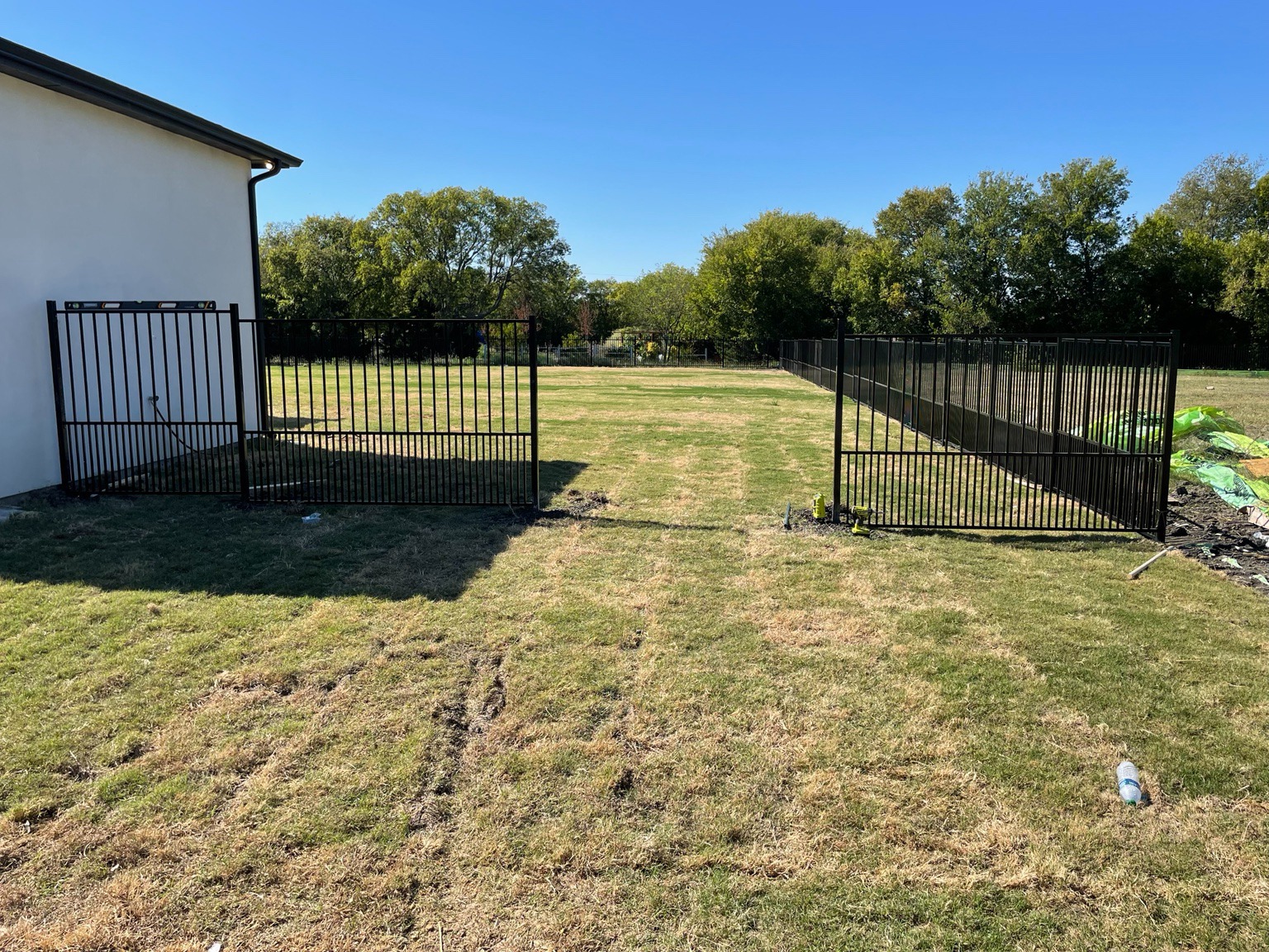 350-Foot Wrought-Iron Fence & Custom Gates