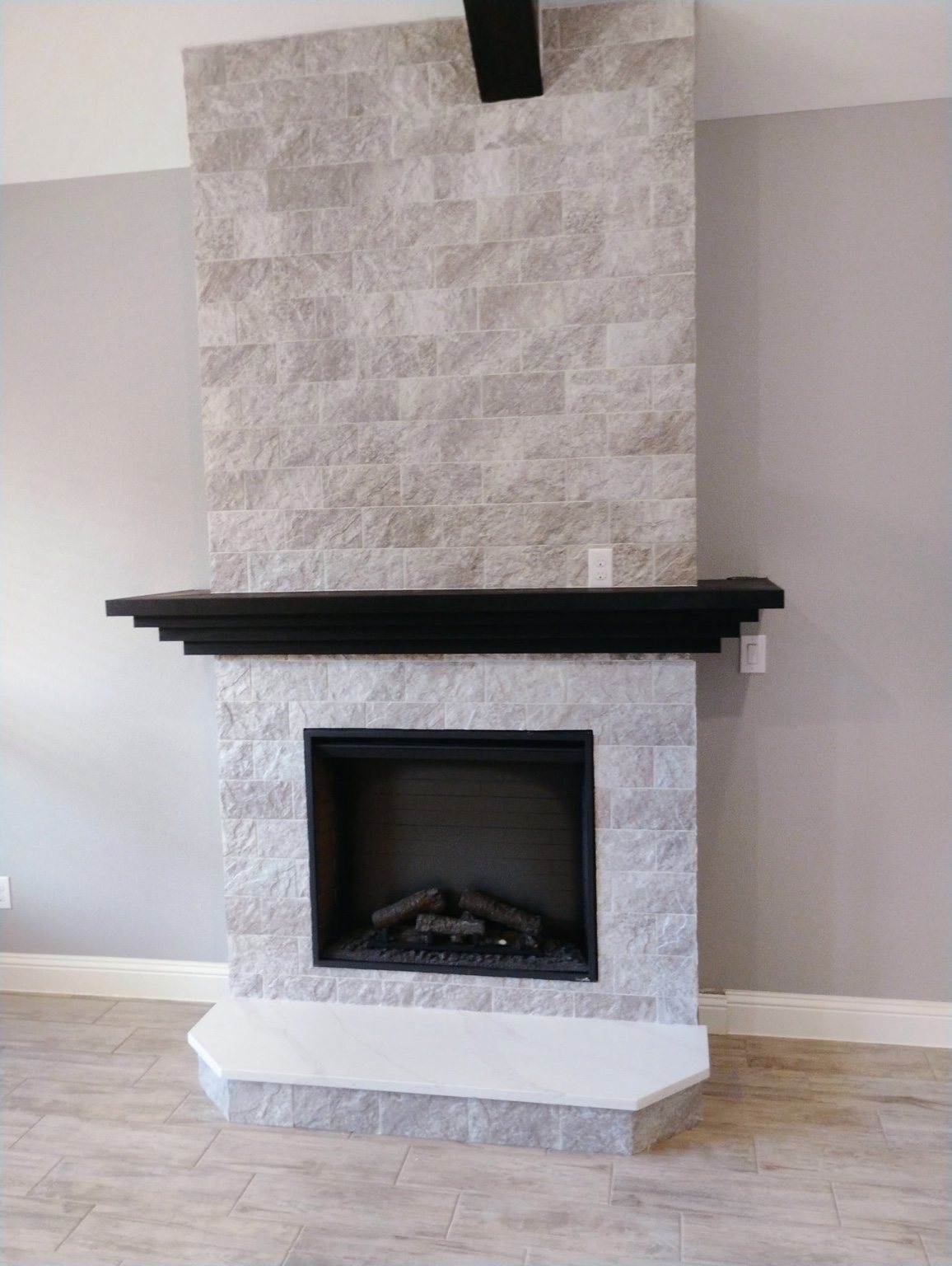 Fireplace remodel
