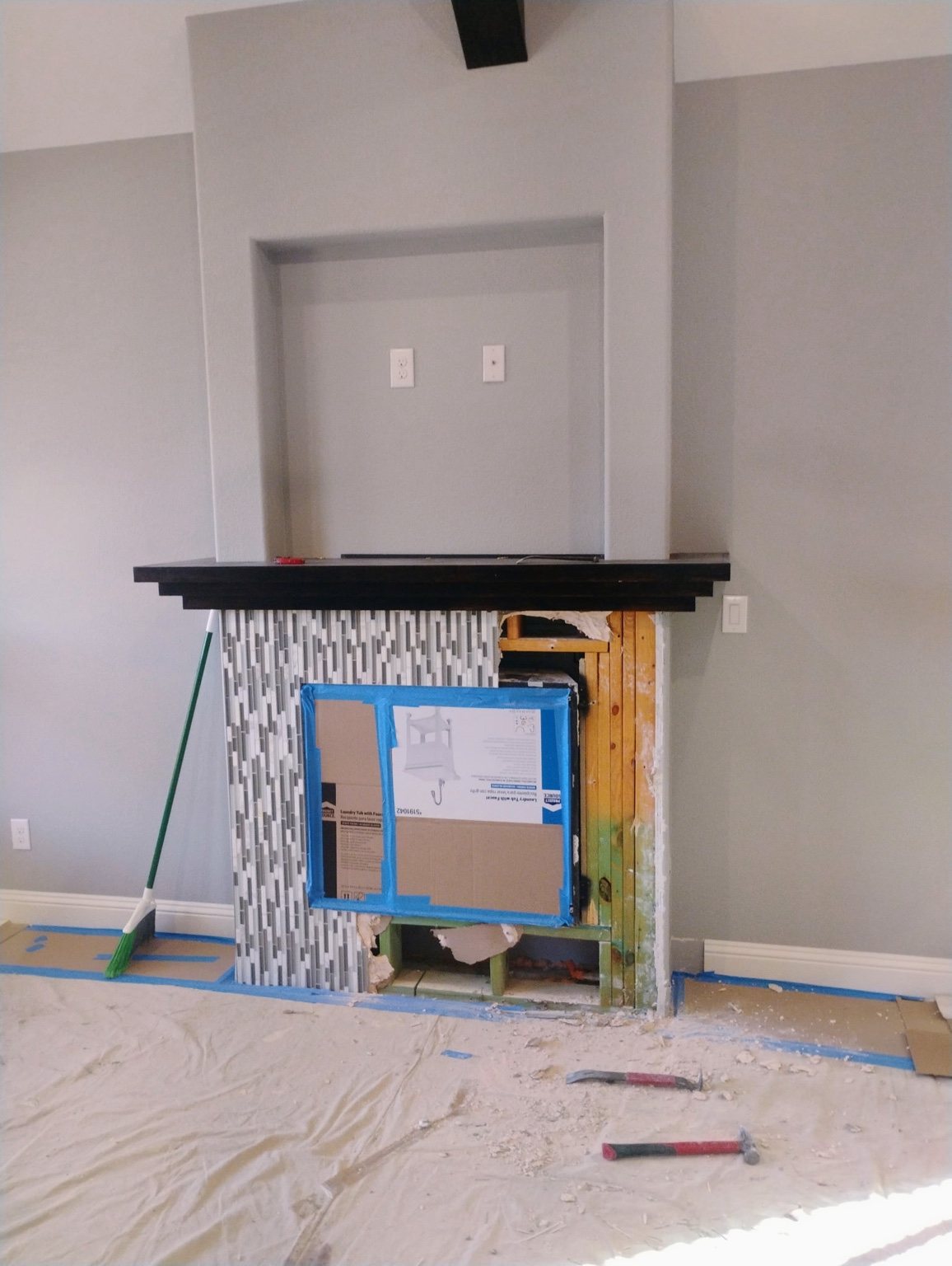 Builder Fireplace Transformation project photo